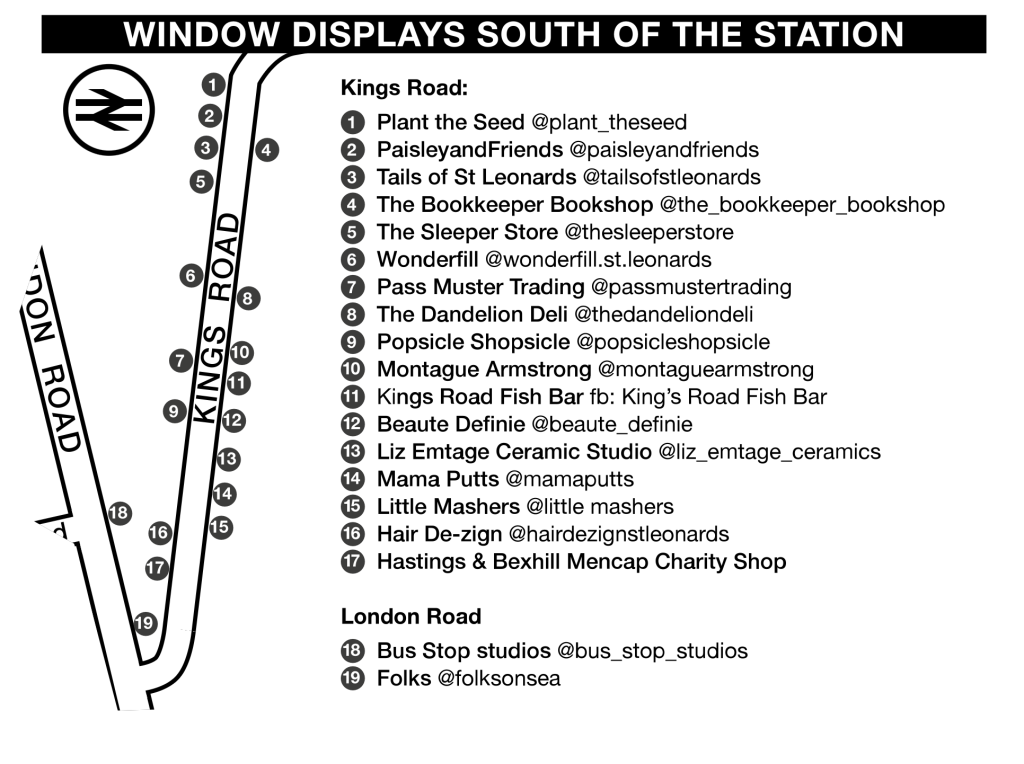 Map of Shops - South